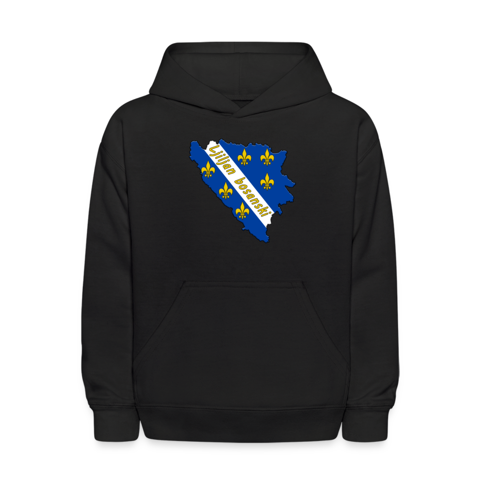 Ljiljan Bosna | Djeciji duks - black