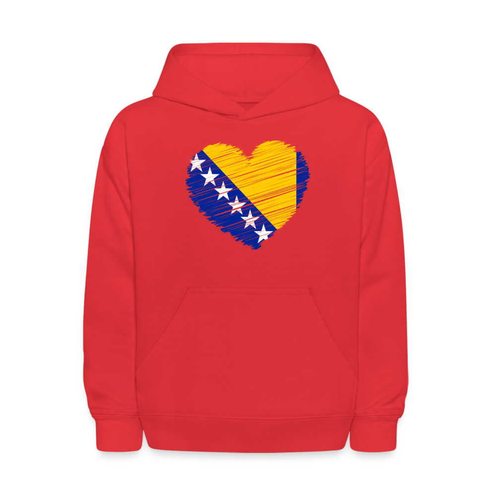 Love Bosna | Djeciji duks - red