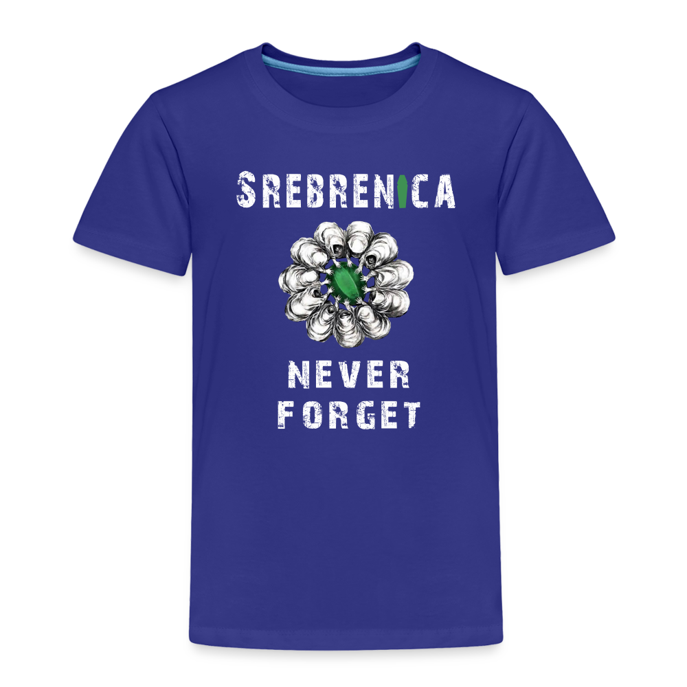 Srebrenica | Djecija majica - royal blue