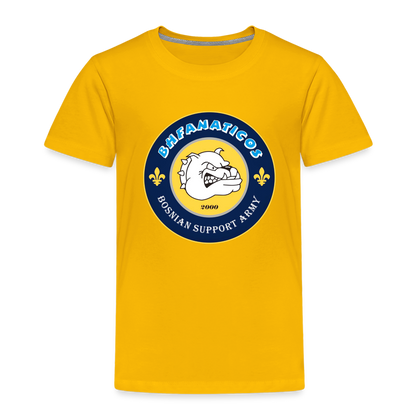 BH Fanaticos | Djecija majica - sun yellow