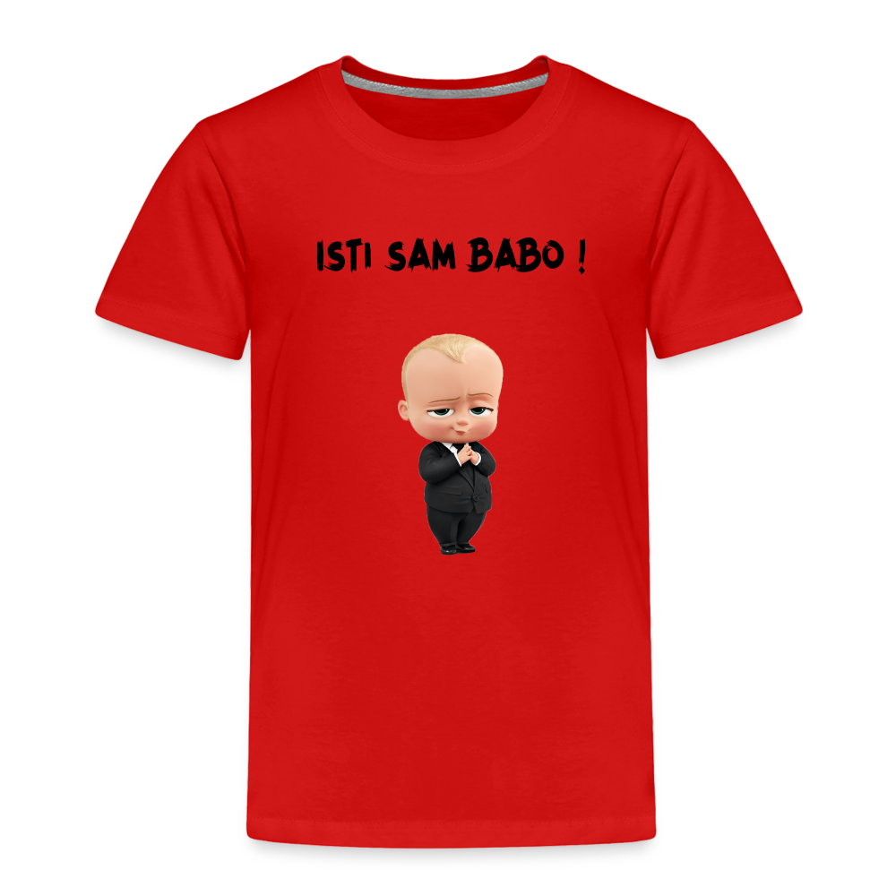 Isti sam babo | Djecija majica - red