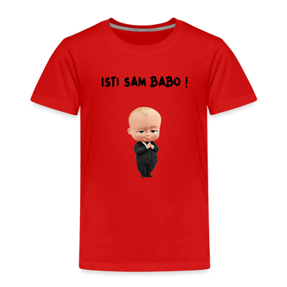 Isti sam babo | Djecija majica - red