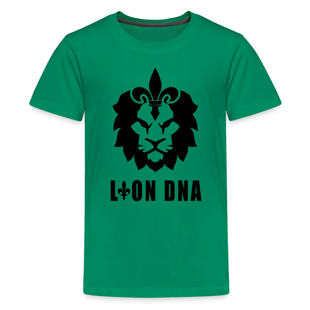 Lion Bosnian DNA | Djecija Majica - kelly green