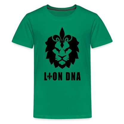 Lion Bosnian DNA | Djecija Majica - kelly green