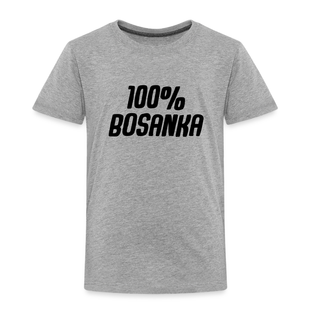 100% Bosanka | Djecija majica - heather gray