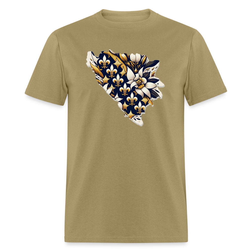 Ljiljani u Bosni | Majica Kratki Rukav - khaki