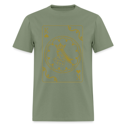 The King | Majica Kratki Rukav - military green