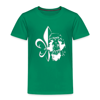 Ljiljan lav | Djecija majica - kelly green