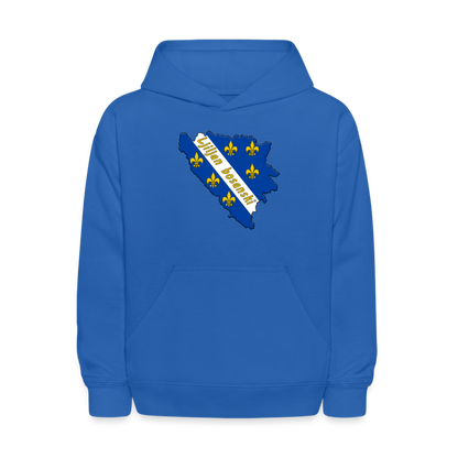 Ljiljan Bosna | Djeciji duks - royal blue