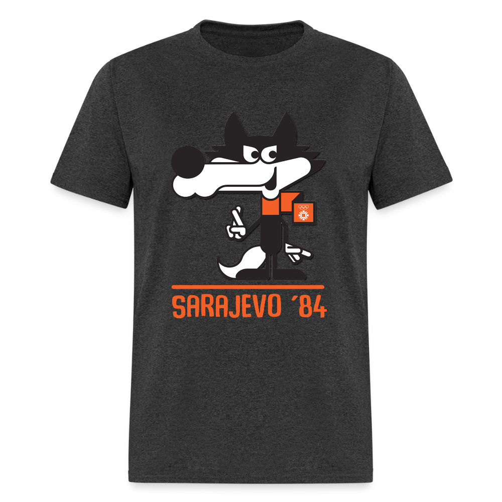 Sarajevo Vućko | Majica kratki rukav - heather black