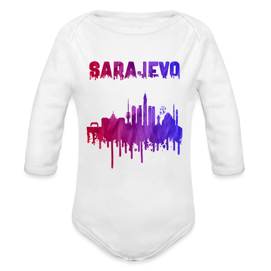 sarajevo | bodi dugi rukav – proizvod sa motivima grada sarajeva