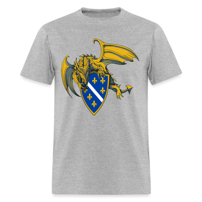 Zmaj Bosne | Majica kratki rukav - heather gray