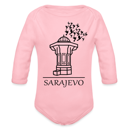 Sarajevo | Bodi dugi rukav - light pink