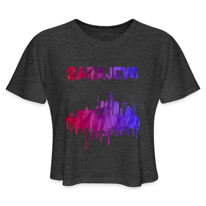 Sarajevo | Kratka zenska majica - deep heather