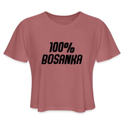 100% Bosanka | Kratka zenska majica - mauve