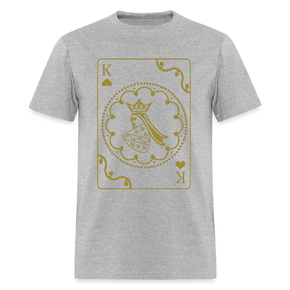 The King | Majica Kratki Rukav - heather gray