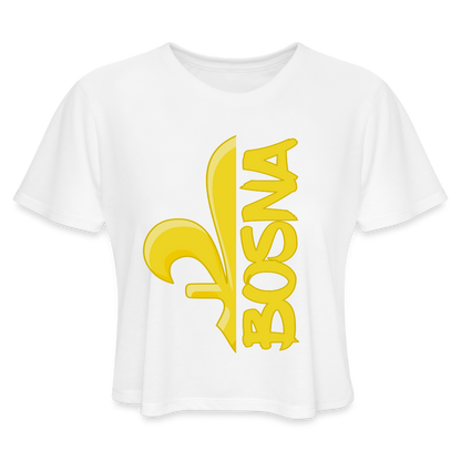 Bosna | Kratka zenska majica - white