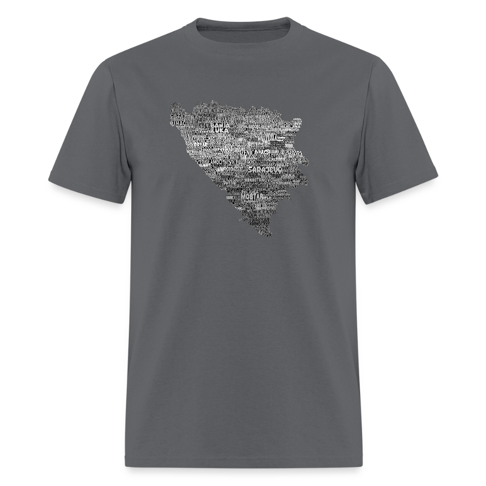 Gradovi BiH | Majica Kratki Rukav - charcoal