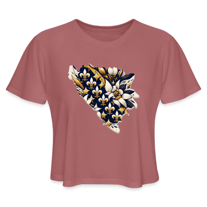 cvijeće bosnasko | kratka zenska majica – proizvod iz moja bosna shop