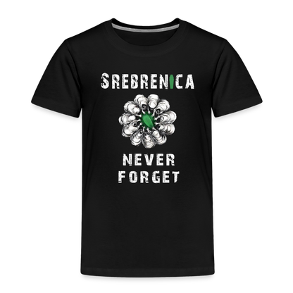 Srebrenica | Djecija majica - black
