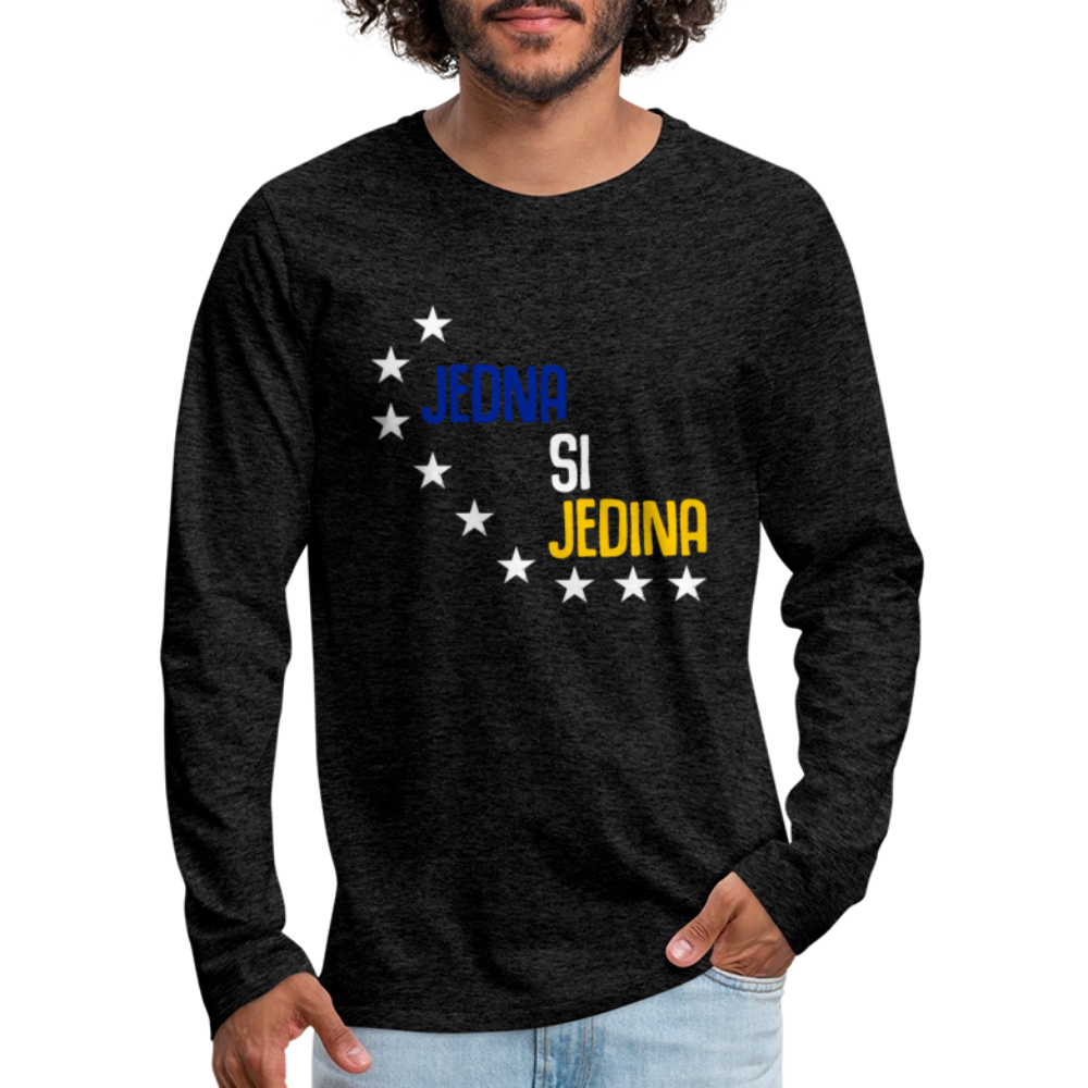 Jedna si jedina | Majica dugi rukav - charcoal grey