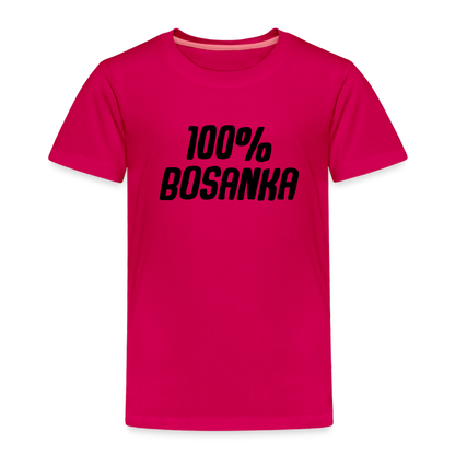 100% Bosanka | Djecija majica - dark pink