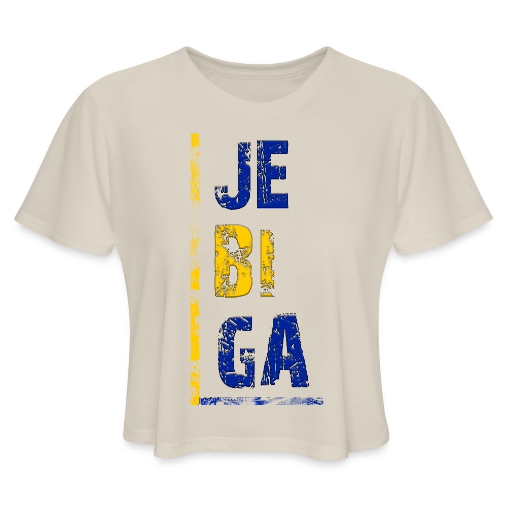 Jebiga | Kratka zenska majica - dust