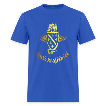 Ljuti krajišnici | Majica kratki rukav - royal blue