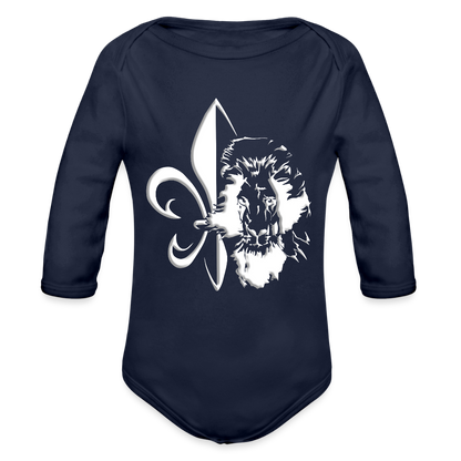 Ljiljan-lav | Bodi dugi rukav - dark navy