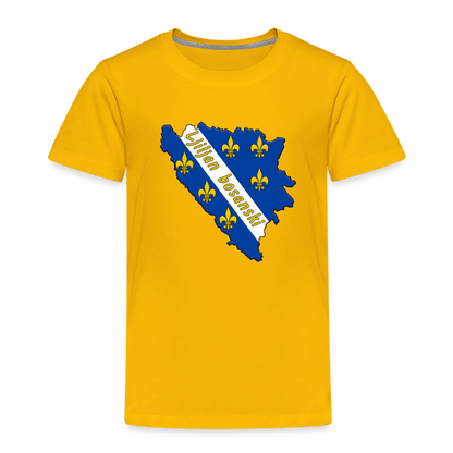 Bosna | Djecija majica - sun yellow