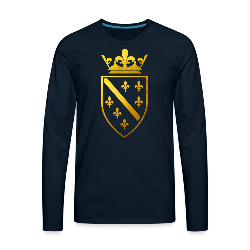 Zlatna Bosna | Majica dugi rukav - deep navy