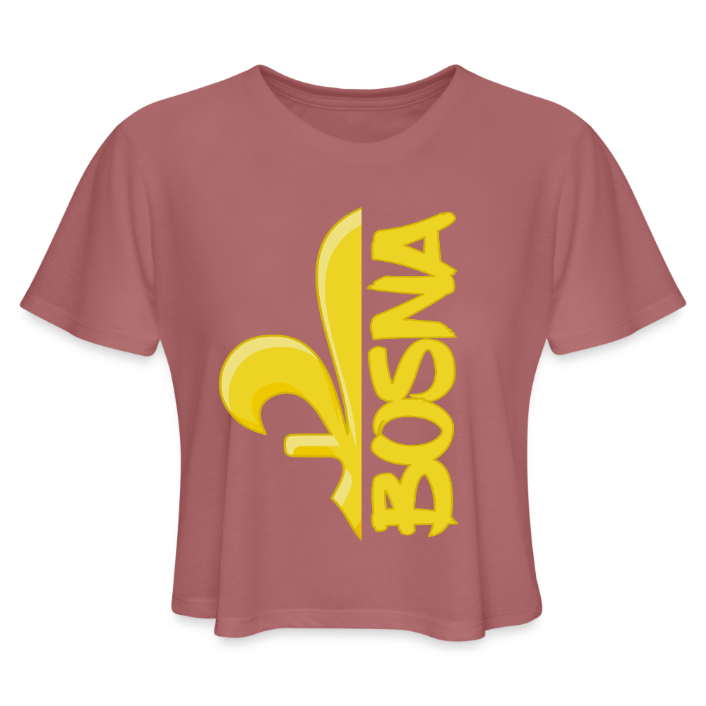 Bosna | Kratka zenska majica - mauve