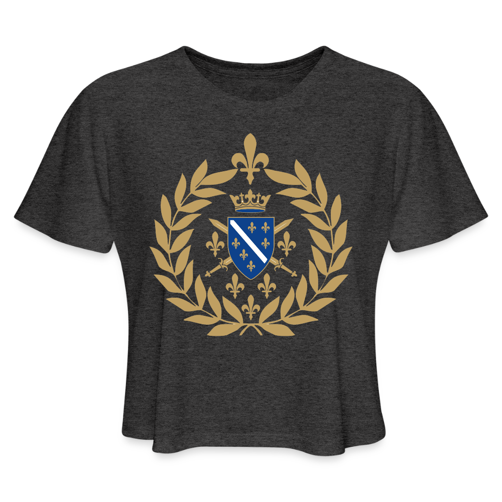 Bosna | Kratka zenska majica - deep heather