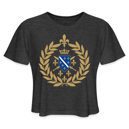 Bosna | Kratka zenska majica - deep heather