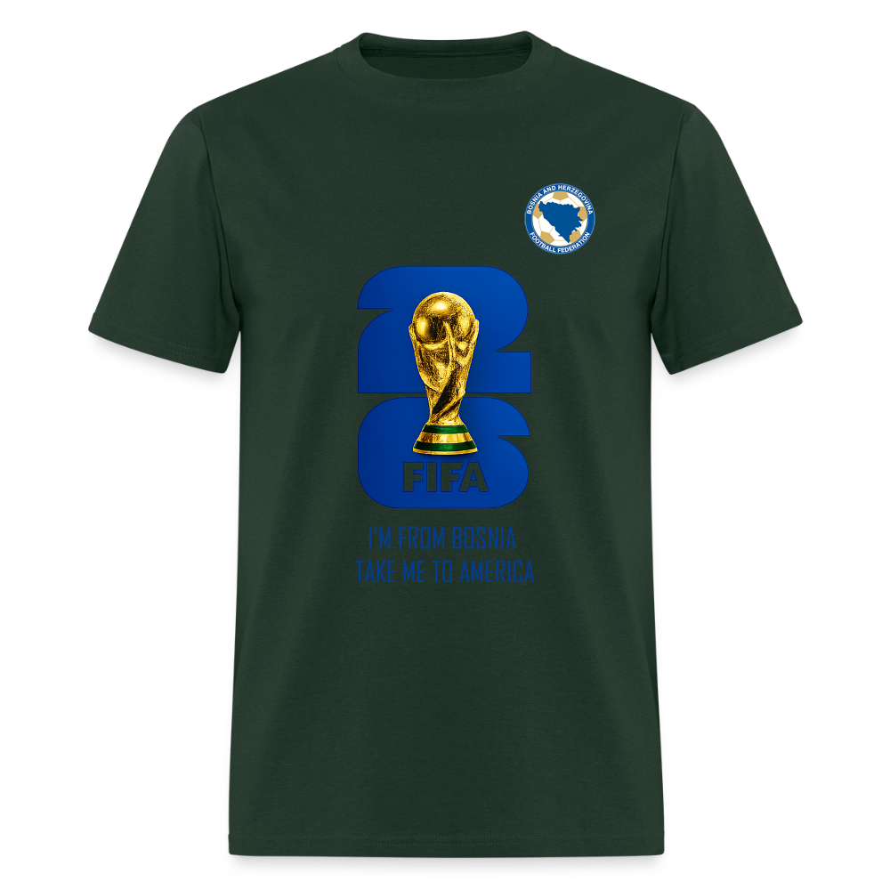 Take me to America | Majica Kratki Rukav - forest green