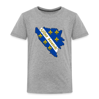 Bosna | Djecija majica - heather gray