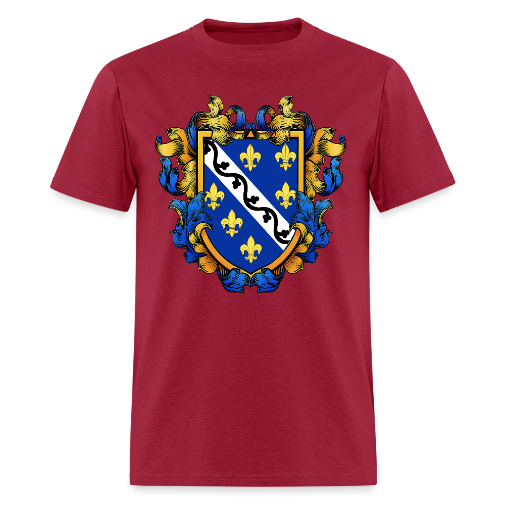 Kraljevina Bosna | Majica kratki rukav - dark red