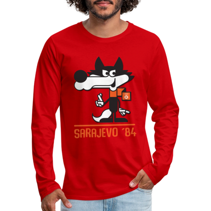 Sarajevo Vučko | Majica dugi rukav - red
