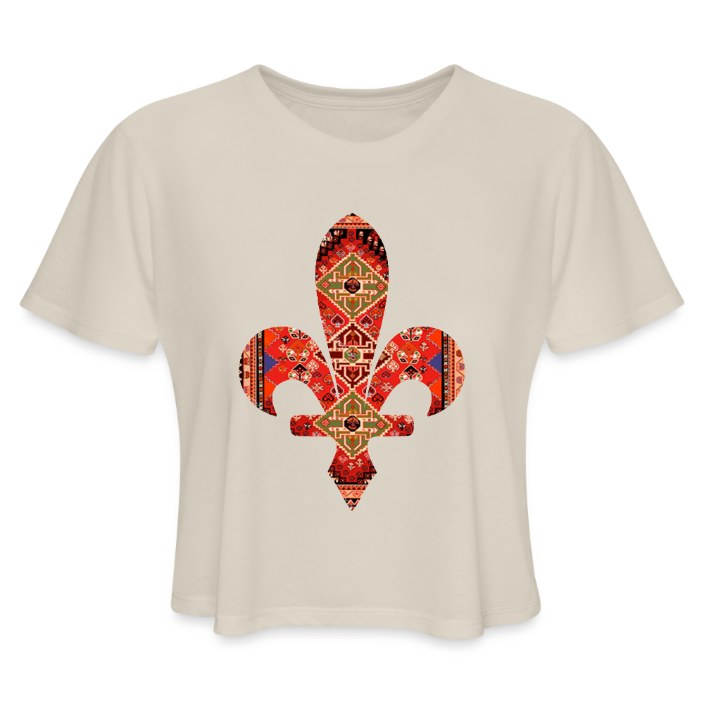 Ljiljan u Ćilimu | Kratka zenska majica - dust