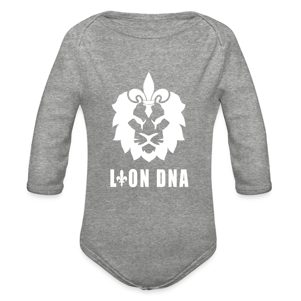 Lion Dna | Bodi dugi rukav - heather grey