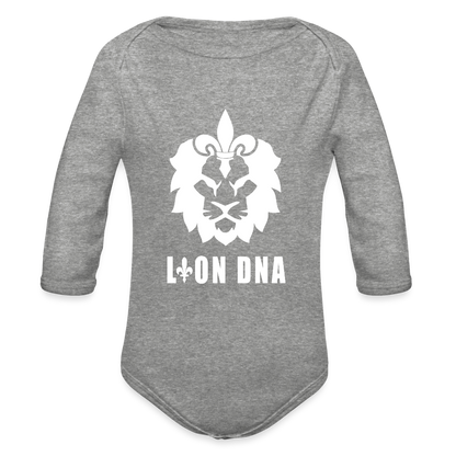 Lion Dna | Bodi dugi rukav - heather grey
