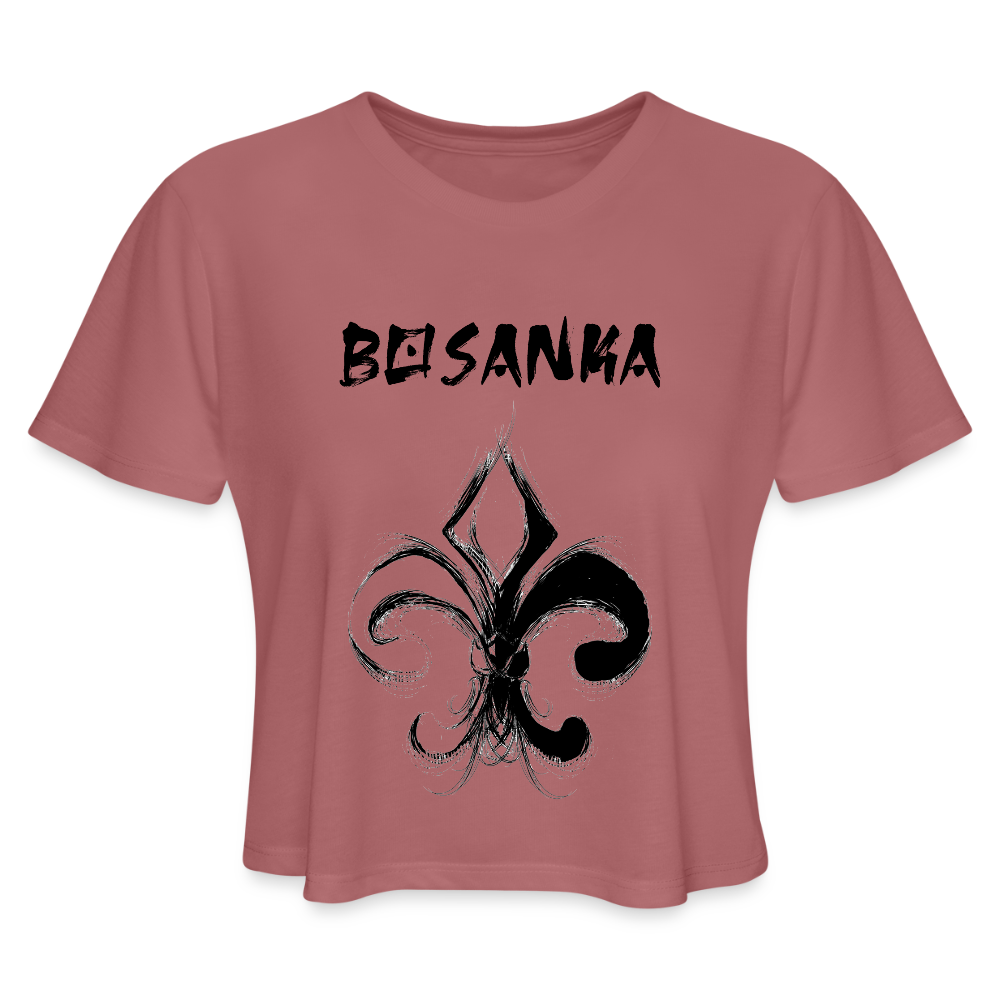 Bosanka | Kratka zenska majica - mauve