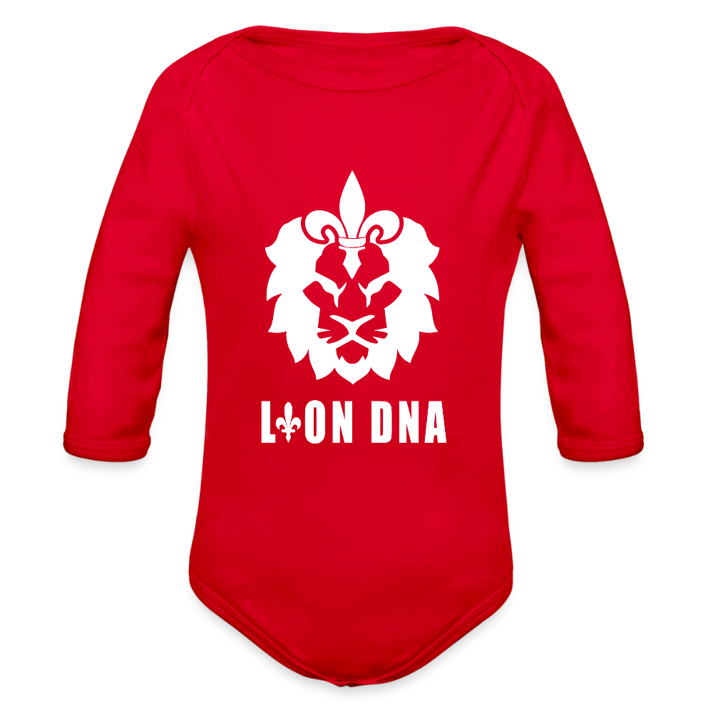 Lion Dna | Bodi dugi rukav - red