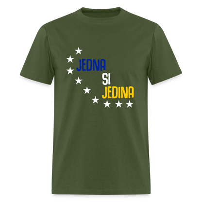 Jedna si jedina | Majica kratki rukav - military green