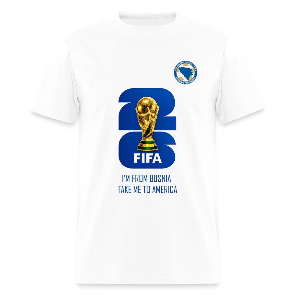 Take me to America | Majica Kratki Rukav - white