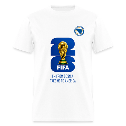 Take me to America | Majica Kratki Rukav - white