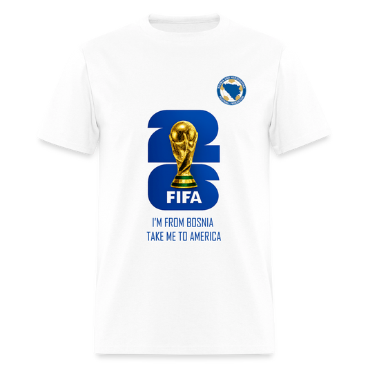 Take me to America | Majica Kratki Rukav - white