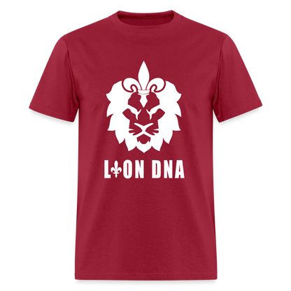 Lion Bosanian DNA | Majica kratki rukav - dark red