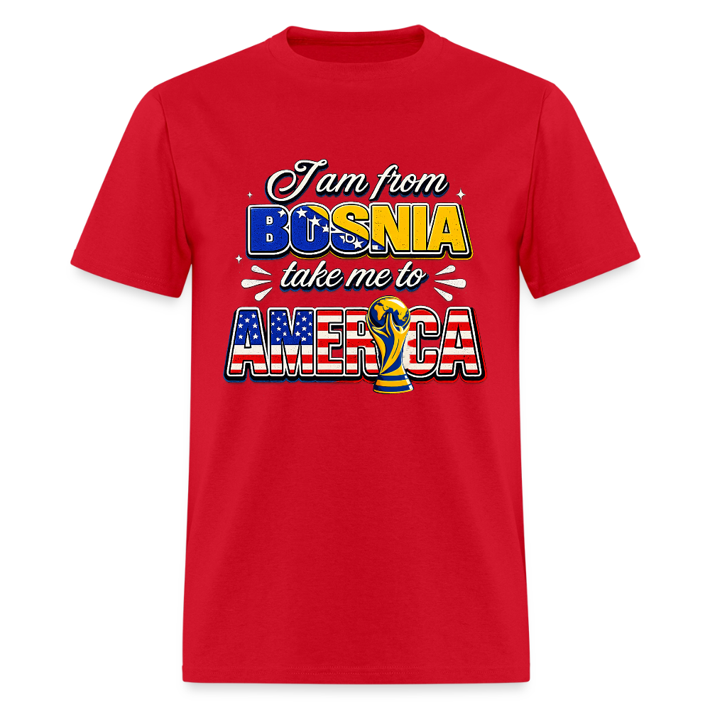 I'M FROM BOSNIA... | Majica Kratki Rukav - red