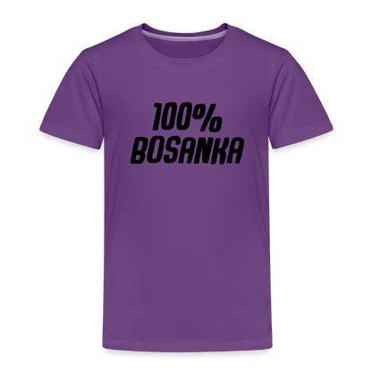 100% Bosanka | Djecija majica - purple